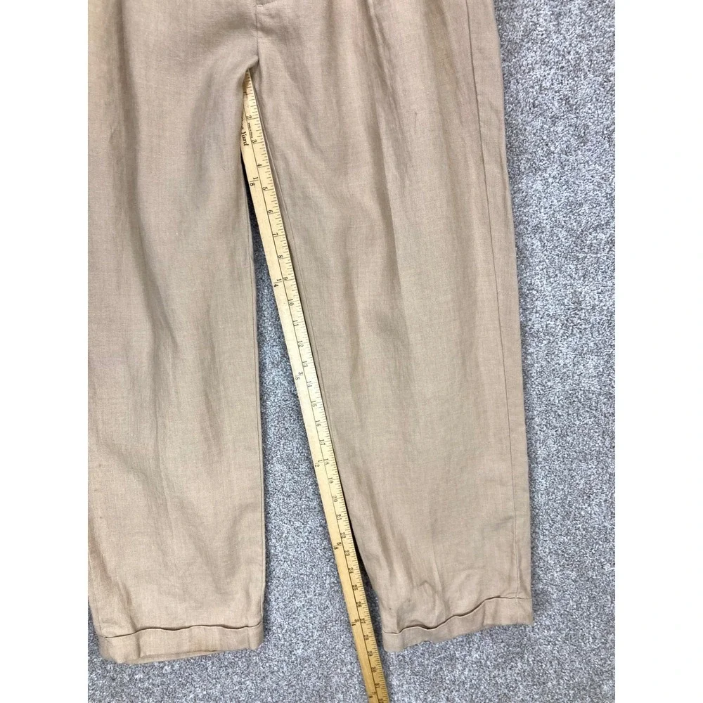 Jos. A. Bank Traveler's Collection Pleated Linen Dress Pants Mens 36x29 Office